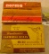Box of (19) Reloads sold for components only; & (17) Rounds of Live 6,5 Carcano Ammunition & (3) emp
