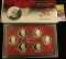 2009 S Silver Proof Territories Quarter Set. Original as Issued.
