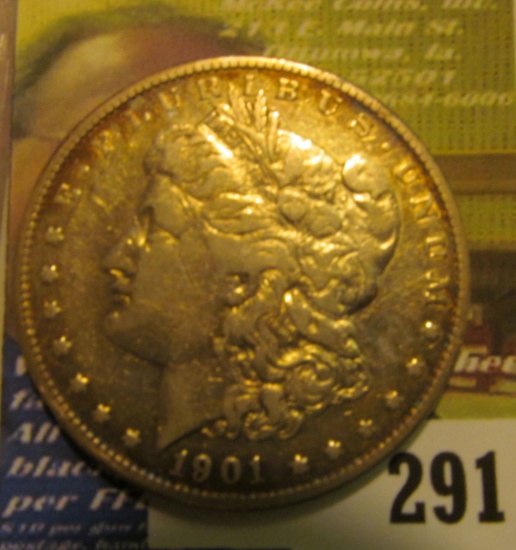 1901 S U.S. Morgan Silver Dollar. Scarce Date.