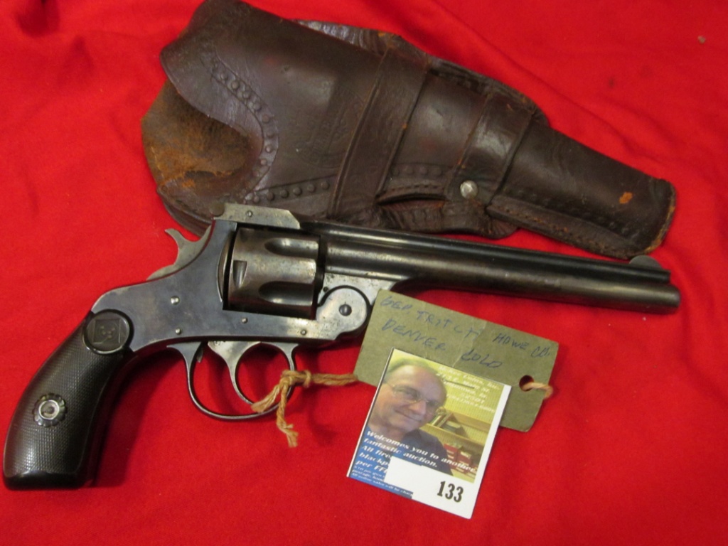 Harrington & Richardson .32 cal. CF Top Break Double Action Six-shot  Revolver, 6" Barrel, Serial Num | Guns & Military Artifacts Handguns &  Pistols Revolvers | Online Auctions | Proxibid