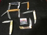 Group of 6 Old Pocket Knives