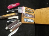 (11) Old Pocket Knives including a set of 3