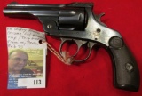 Harrington & Richardson .32 Cal. CF Six-shot Top break Double Action Revolver, Model 1905, 3