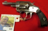 Harrington & Richardson Model 1905 .32 S & W cal. CF Double action Five-shot Revolver, hexagonal 2 1