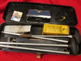 Used Shotgun Cleaning Kit and a pair of Theatre Binoculars which fold up.