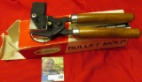 Lee Bullet Mold with handle for a Minie Bullet Diameter .445 Weight 288 gr. Mold no. 445-288M.