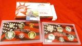 2006 S U.S. Silver Proof Set. 10 pc. In original government issued box and case.