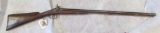Liege, Belgium Mfg. 12 Ga. Double Barrel Muzzleloading Shotgun. ca. 1880s, Walnut checkered Stock. N