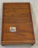 Wooden Display Stand for five Large Size Blanket Notes or whatever?