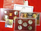 2010 S U.S. Silver Proof Set. 14 pc. In original government issued box and case.