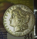1883 S U.S. Morgan Silver Dollar. Scarce Date.
