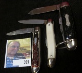 (3) U.S.A. manufactured Pocket Knives.