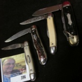 (4) U.S.A. manufactured Pocket Knives.