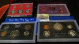 1972 S, 80 S, 83 S, & 87 S U.S. Proof Sets. All original as issued.