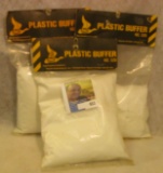 (3) Original full bags of Plastic Buffer No. 520 for reloading large Bore and Pellet size Shotgun Sh