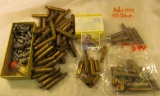 Group of Brass and lead bullets, including a full box of .54 cal. Maxi-balls.