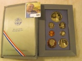 1986 S Silver Prestige Proof Set in original Case of Issue, contains both Statue of Liberty Commemor