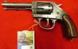 Iver Johnson & Cycle Works, Fitchburg, Mass.Model 1900 Double-action Revolver, .22 cal , 3.75