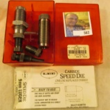 Lee 9mm Luger two-piece Speed Die set in original box of issue.