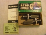 RCBS Two-piece Special Die Set for 9 x 70 Merhel or 9 x 70R Mauser cartridges in original box.