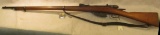 Italian Vetterli Bolt Action .41 Caliber Military Rifle with sling. Open sights graduated to 2,000 y