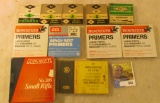 100 ct. box CCI Small Rifle Bench Rest Primers; partial box CCI Large Rifle #250 (mag) Primers; (2)
