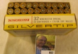 Winchester Super-Speed Silvertip Original full Box .32 Winchester Special 170 Gr. Expanding Cartridg