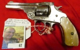 Iver Johnson & Cycle Works, U.S. Revolver Co., .32 cal. CF., 5-Shot Double Action Revolver, 3 1/2