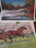 (14) Mare and Colt Prints by 