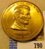 Large Heavy Bronze Medal 