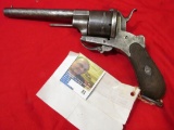 Austro-Hungarian Empire Leopold Gasser (1836-1871) Six-shot Double Action Revolver, 12 mm Pin Fire,