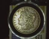 1921 D U.S. Morgan Silver Dollar.