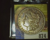 1881 S U.S. Morgan Silver Dollar.