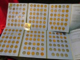 1909-1964 Partial Set of Lincoln Cents in a pair of blue Whitman folders. Includes lots of scarce da