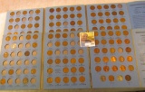 1909-75 Partial Set of Lincoln Cents in a pair of blue Whitman Coin folders. Includes both 1909 P &