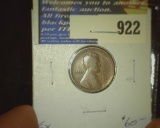 1909 S Lincoln Cent, Good Nice Key date.