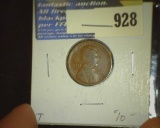 1913 S Lincoln Cent, Good.