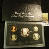 1994 S U.S. Mint Silver Proof Set. Original as Issued.