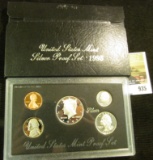 1995 S U.S. Mint Silver Proof Set. Original as Issued.