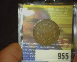 1870 U.S. Two-Cent Piece.