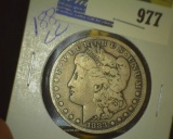 1883 CC Morgan Silkver Dollar.