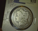 1883 CC Morgan Silkver Dollar.