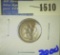 1868 Three Cent Nickel, light bend