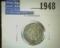1873 U.S. Three Cent Nickel.