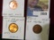 (3) 1970 S Variety Lincoln Cents, couple are BU.