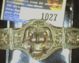 Unmarked Silver Siamese Bracelet.