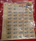 Mint Sheet of 50 Scott # 1343 U.S. Stamps.