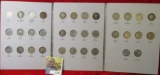 Partial Set of Liberty Nickels, which includes both 1883 coins, 1890-97, 99-1912, no 12 S. Mounted i