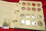1964-87 S Complete Set of Kennedy Half Dollars in an Archival Quality Littleton Coin Company album.