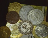 Mixed Group of Foreign and Nazi German Coins, some BU.